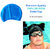 100 SILICON Swim Cap, Bubble Swimming Cap