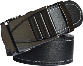 Men Black Leatherite Belt