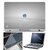 FineArts Laptop Skin HP on Grey With Screen Guard and Key Protector - Size 15.6 inch