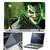 FineArts Laptop Skin - Green Mad Joker With Screen Guard and Key Protector - Size 15.6 inch