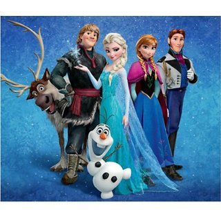 Style Ur Home -kids Frozen Wall Poster - 2ft X 2ft