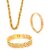 Traditional combo of Men's 1 Chain with Gold Plated  1 bracelet and  1 Kad by GoldNera