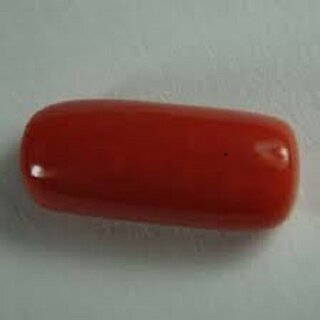                       Jaipur gemstone 10.25 ratti Red coral (Moonga) Natural Certified Stone                                              