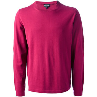 Men's Cotton Sweater Pink
