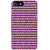 Fiobs Designer Phone Back Case Cover   7 ( Pink And Brown Pattern Design   )
