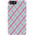 Fiobs Designer Phone Back Case Cover   7 ( Pink Blue Pattern  )