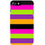 Fiobs Designer Phone Back Case Cover   7 ( Colorful Green Pink Purple Pattern Design )