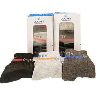 JOCKEY Cotton Ankle Socks ( Pack of 3 Pair)