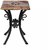 Wooden  Wrought Iron Stool/Chair