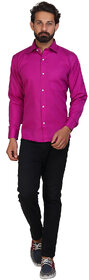 Men's Solid Formal Rani color Shirt
