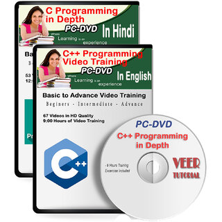 C and C++ Basic to Advance Video Training DVD
