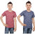 IndIW-Oeaves Boys Cotton multicolor Tshirt combo