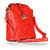 KATVON Red Self Design Sling Bags
