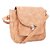 KATVON Beige Self Design Sling Bags