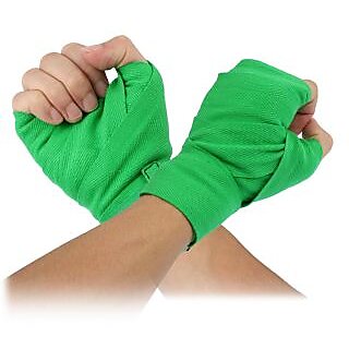                       Lew Boxing Hand Wrap Color Green                                              