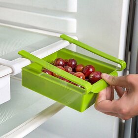 Kudo 2 Pcs Multifuction Kitchen Refrigerator Storage Rack Home Fridge Shelf Tray