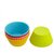 SILICONE ROUND SHAPE BAKEWARE CAKE, MUFFINS TART AND CUP CAKE MOULDS - SET OF 6PCS