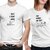 Hard to Get Printed Couple Combo T shirts