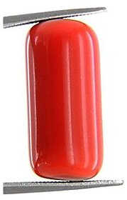 Jaipur gemstone 7.00 carat Red coral (Moonga) Natural Certified Stone.