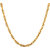 Goldnera 30 Inches Long Interlocked Gold GoldPlated Chain For Men