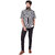 TRUENOW Ventures Pvt. Ltd. Men's Black Regular Fit Casual Shirt