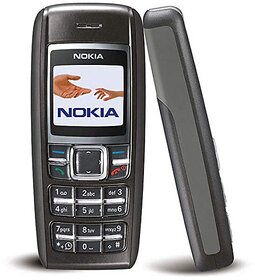 (Refurbished) Nokia 1600 (Single SIM, 1.4 Inch Display, Black) - Superb Condition, Like New