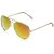 Creed CR-666-C4 Golden Aviator Sunglasses
