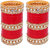 Lucky Jewellery Red Designer White Kundan  Golden Stone Bridal Chuda Fashion Punjabi Choora Wedding Chura Set