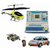 Kids Combo - (Wireless Infrared Control Helicopter + Radio Control Car + Advance Laptop For Kids For Creative Learning) With Remote+ Night Scope Binocular