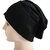 Hijab TUBE CAP BLACK Under Scarf Abaya Muslim Inner Islamic Wear Women Attire Men Bonnet Hair Band Head Cover Chemo