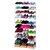 Sarahusainatther Plastic  Acrylic Corner Amazing Shoe Rack 30 Pairs Storage 10 Tier Shoe Rack Organizer (White)
