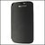 Micromax A116 Canvas HD Black Smooth Leather Flip Back Replace Cover