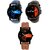 COMBO'S 3 PCS Radius Denim Analog Wrist Watch For Men