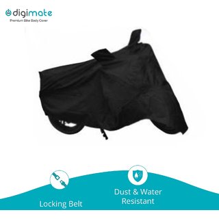 Digimate Bike body cover Perfect fit for Yamaha Fz 16 - Colour Black