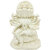 The Panchmukhi White Laxmi Mata Marble Dust Statue