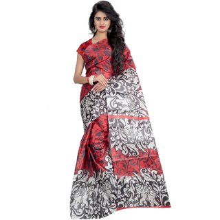 Sharda Creation Multicolour Art Silk Saree Without Blouse Sharda Creation Multicolour Art Silk Saree Without Blouse