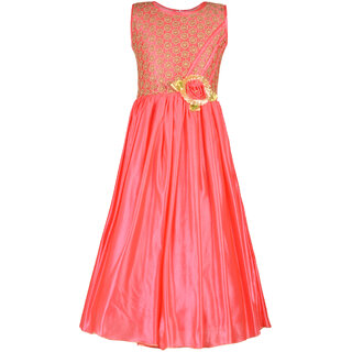 74 OFF on Aarika Pink Party Wear Gown For Kids on Snapdeal  PaisaWapascom