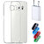 Vivo Y53 Soft Transparent TPU Back Cover with Nylon USB Travel Charger