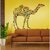 Walltola Pvc Modern Camel Art Design Wall Sticker (24X35 Inch)