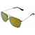 Joe Black JB-598-C5 Golden Rectangular Sunglasses