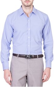 Akaas Blue Full sleeves Formal Shirt For Men