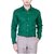 Akaas Green Full sleeves Formal Shirt For Men