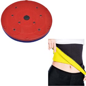 Deemark Combo Of 5 In 1 Twister With Hot Belt-L