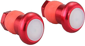 Futaba Bicycle Handlebar End Plug LED Red Light - Total Red