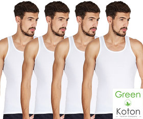 Green Koton - Maxi mens vest pack of 4