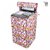 E-Retailer Classic multi colour square design Top Load Washing Machine Cover