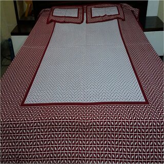 Pure Cotton King Size Bedsheet