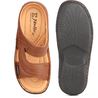 red chief leather slipper