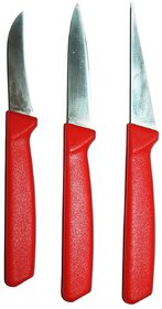 hdecore 3 Pcs Salad Carving Knife / Vegetable Carving Knife / Fruit Carving Knife Set