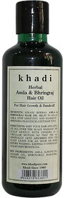 Khadi Herbal Amla  Bhringraj Hair Oil - 210ml